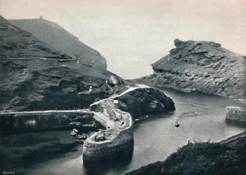 Boscastle - View of the Harbour