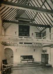 Boxhurst Farm, Kent: End of Dance Room. Restored and Converted by Oliver Hill
