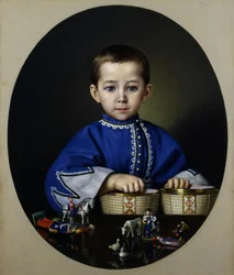 Boy from Terlikov Family, 1870s-1880s