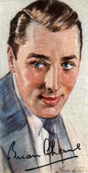 Brian Aherne, 1902-1986, English film actor who found success in Hollywood, 20th century