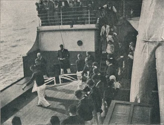 Bringing the Body on Deck, c1900, 1910