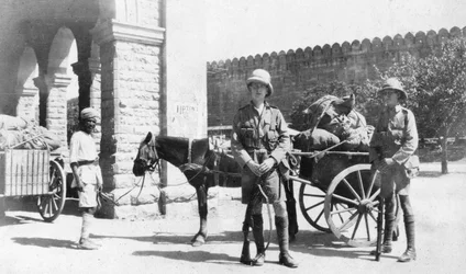 British Army Transport, Agra, India