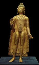 Buddha Sakyamuni / Sculpture, 7th-8th Century