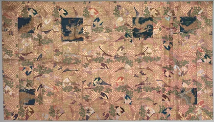 Buddhist Priest Robe and Sash, 1800s