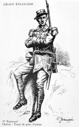 Bugler, 1st Regiment of the French Foreign Legion, 20th century