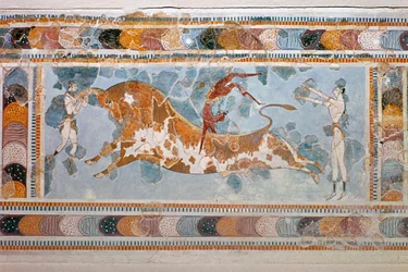 Bull-Leaping Fresco from Knossos