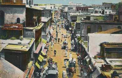 Burra Bazar, Calcutta, 1905