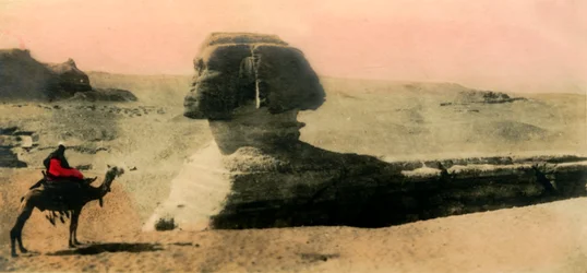 Cairo: the Sphinx, c1918-c1939