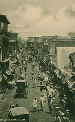 Calcutta. Burra Bazaar