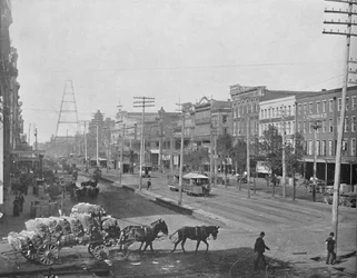 Canal Street, New Orleans, Louisiana, c1897