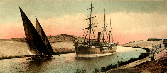 Canal of Suez - The Curve of el-Guersh