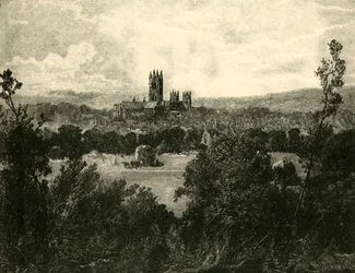 Canterbury Cathedral, from the North-East