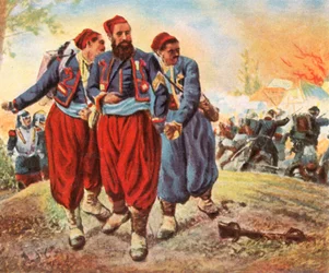 Captive Turks at Wörth, 6 August 1870