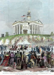 Capture of Vicksburg, Mississippi, by the Union Army, American Civil War, 4 July 1863