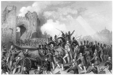 Capture of the Cashmere Gate, Assault of Delhi