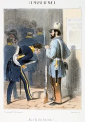 Cartoon Relating to the Paris Commune