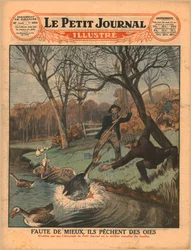 Catching Geese with a Fishing Rod, 1929