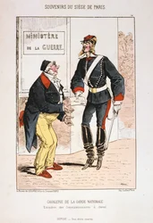 Cavalry of the National Guard, Siege of Paris