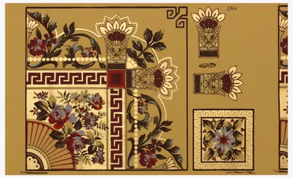 Ceiling Border, 1875–1906