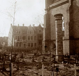 Cemetery, Nieuwpoort, Flanders, Belgium, c1914-c1918