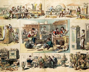 Ceramics Industry, c1870