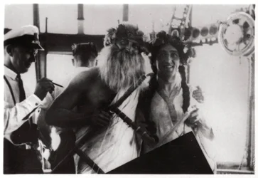 Ceremony Celebrating the Crossing of the Equator on Board the Airship Graf Zeppelin, 1930