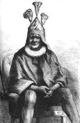 Cetewayo, King of the Zulus, c1880