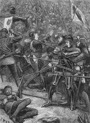 Charge of the Scots at Halidon Hill, 19 July 1333