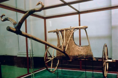 Chariot from the Tomb of Tutankhamun