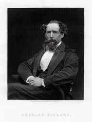 Charles Dickens, English Novelist and Journalist, 1876