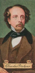 Charles Dickens, Taken from a Series of Cigarette Cards