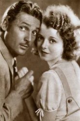 Charles Farrell and Janet Gaynor, American actors