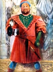 Charles Laughton, English stage and film actor