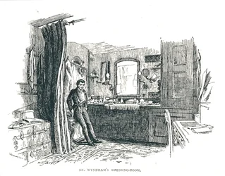 Charles Wyndham Dressing Room Overlooking Piccadilly at the Criterion Theatre