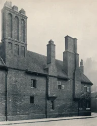 Charterhouse. Wash-House Court, Exterior, West Front