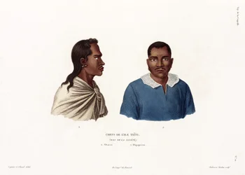 Chiefs of the island of Tahiti