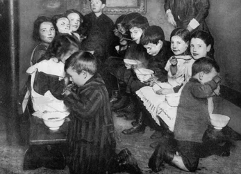 Children in a Communal Kitchen, London, 1917-1936