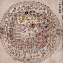 Chonhado Map of All Under Heaven