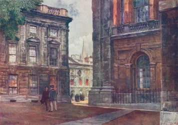 Christ Church - Peckwater Quadrangle, 1906