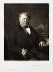 Christian Friedrich Schonbein, German chemist, c 1860