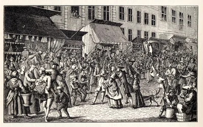 Christmas Market in Berlin, 1776