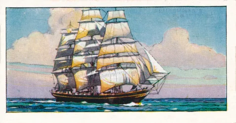 Clipper Ship Cutty Sark, 1937