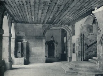 Cloister Pump and Hall Steps