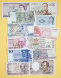 Collection of Late Twentieth Century European Bank Notes