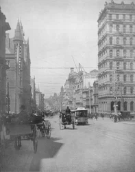 Collins Street, Melbourne, 19th century