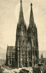 Cologne Cathedral, 1890