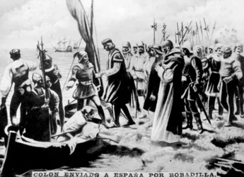 Columbus Sent to Spain