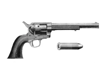 Colt Frontier revolver, invented by Samuel Colt 1814-62