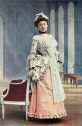 Comedie-Francaise. Mlle. Marie Leconte. Role de Lisette. - The Game of Love and Chance
