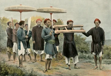 The Condemned Walking in Punishment, 1900